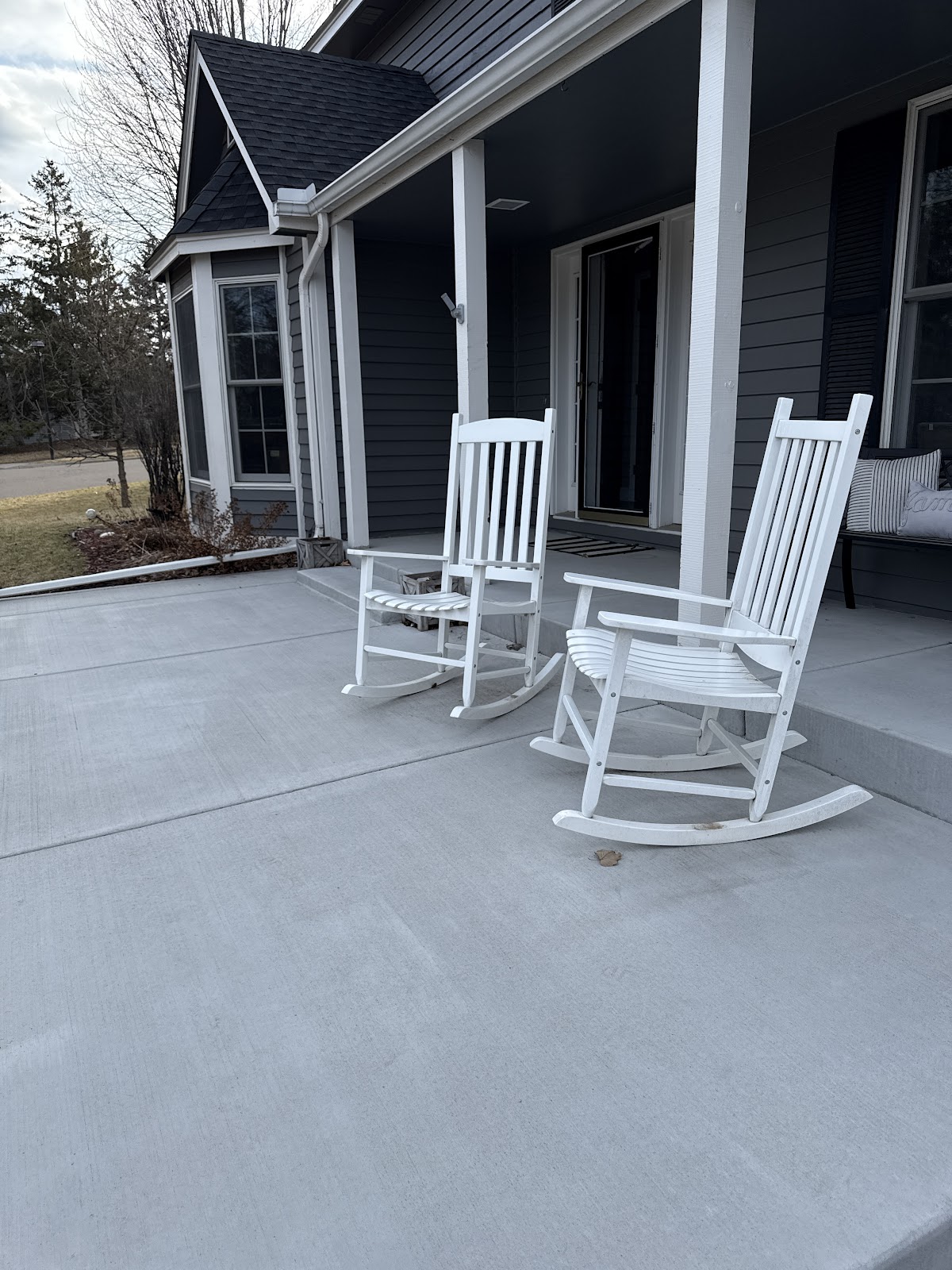 Concrete work in progress