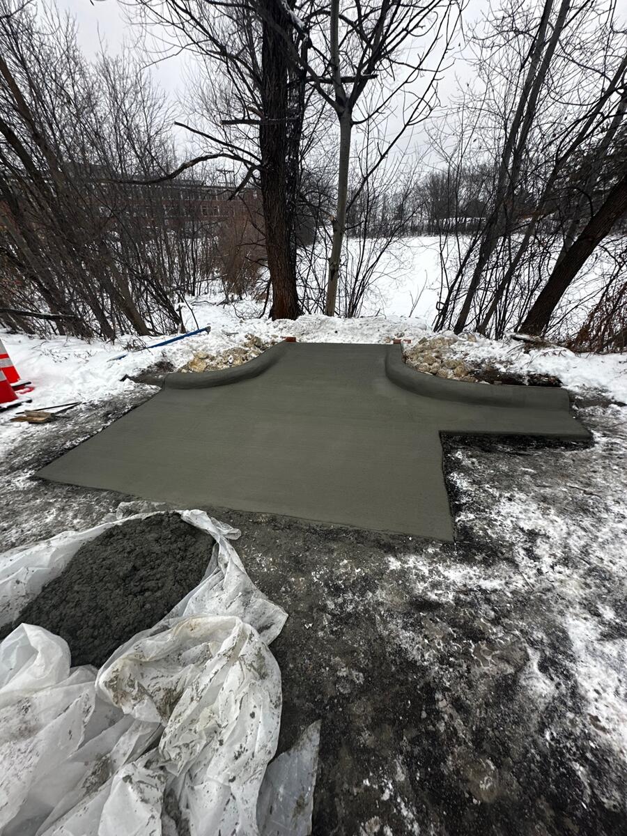 Commercial concrete repair in Otsego, MN